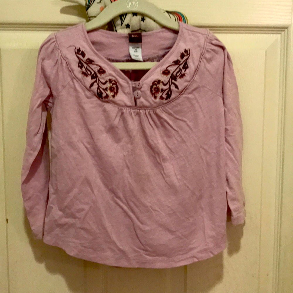 💐 Toddler Girls Tea Collection L/S Top